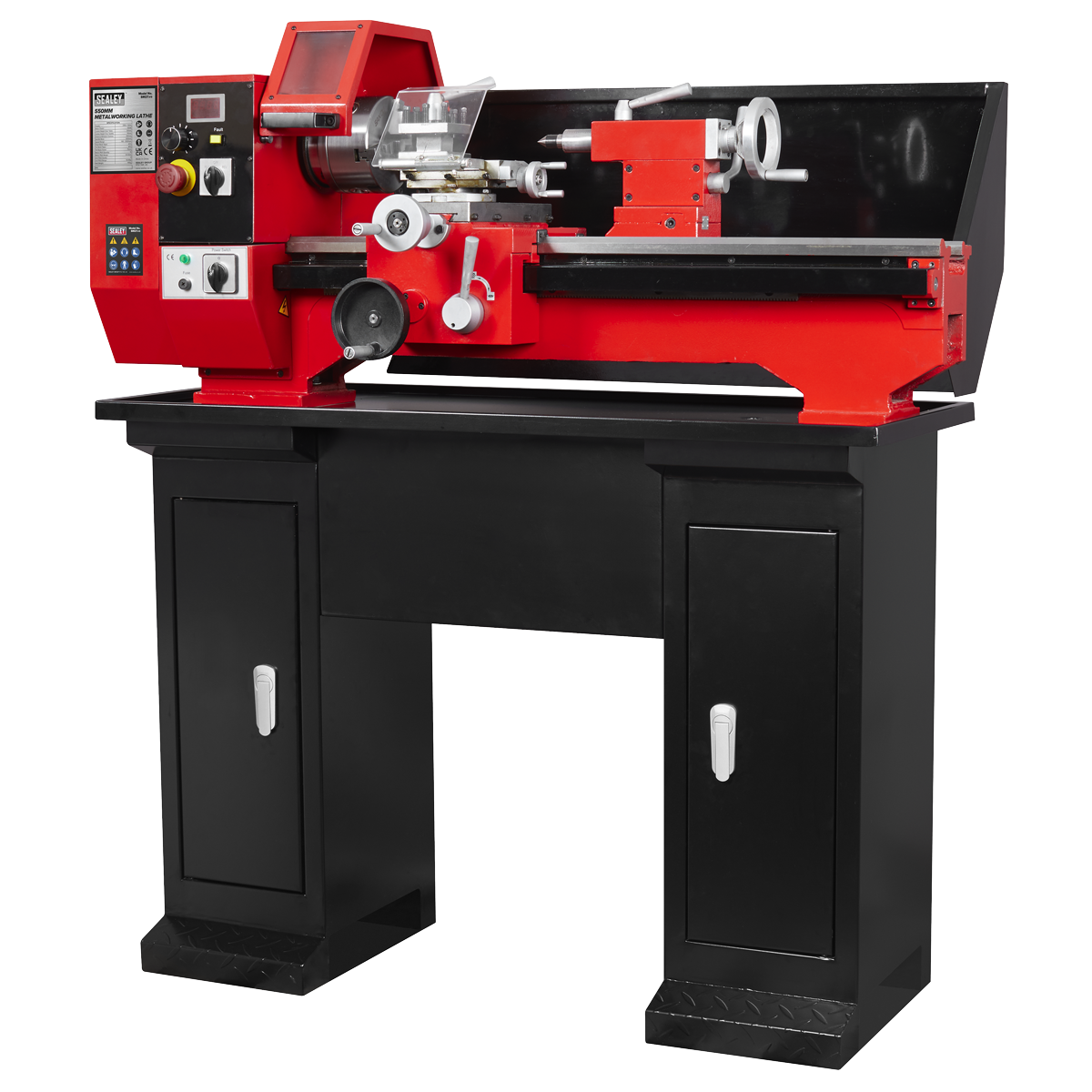 Sealey SM27COMBO Metalworking Lathe 500mm Between Centres with Floor Stand