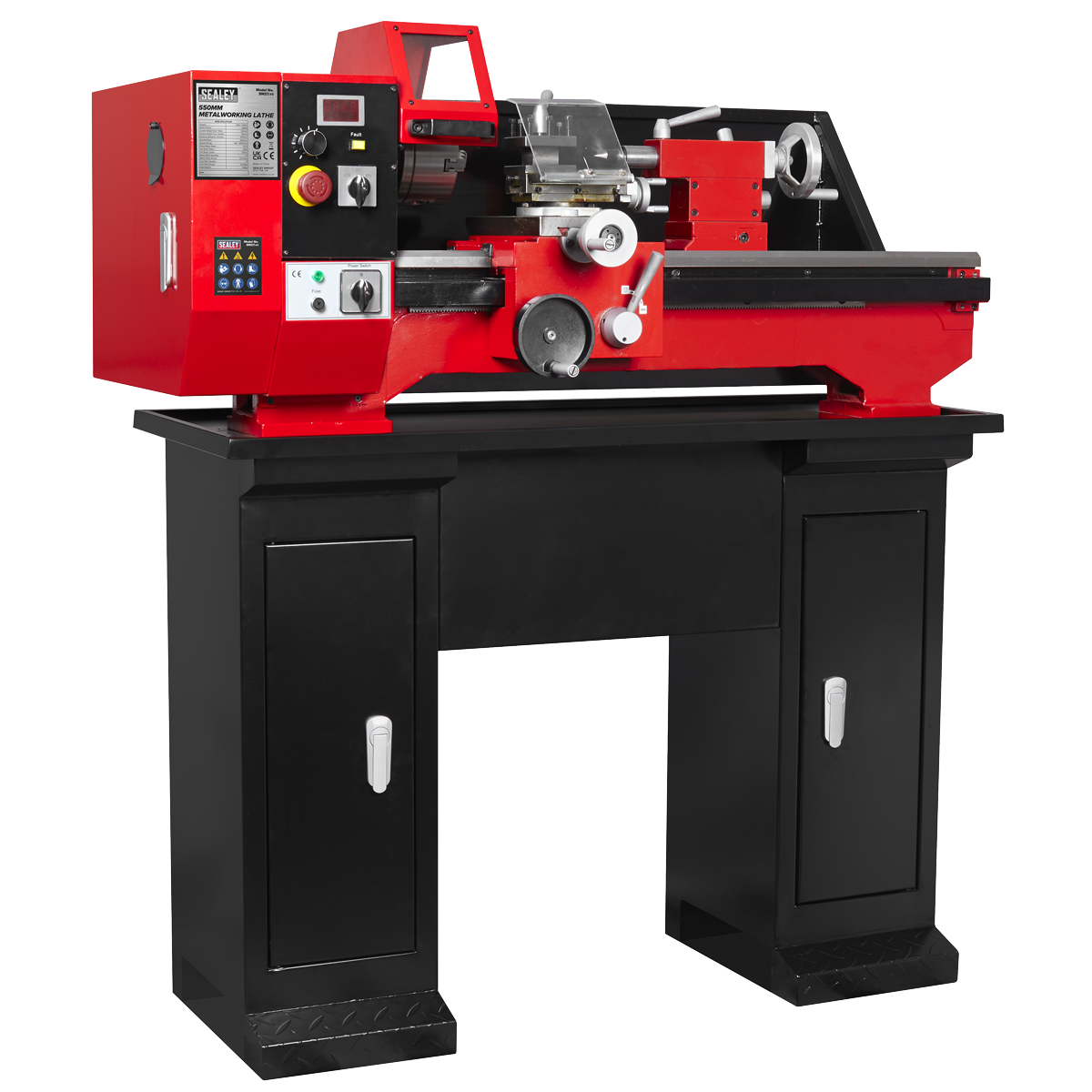 Sealey SM27COMBO Metalworking Lathe 500mm Between Centres with Floor Stand