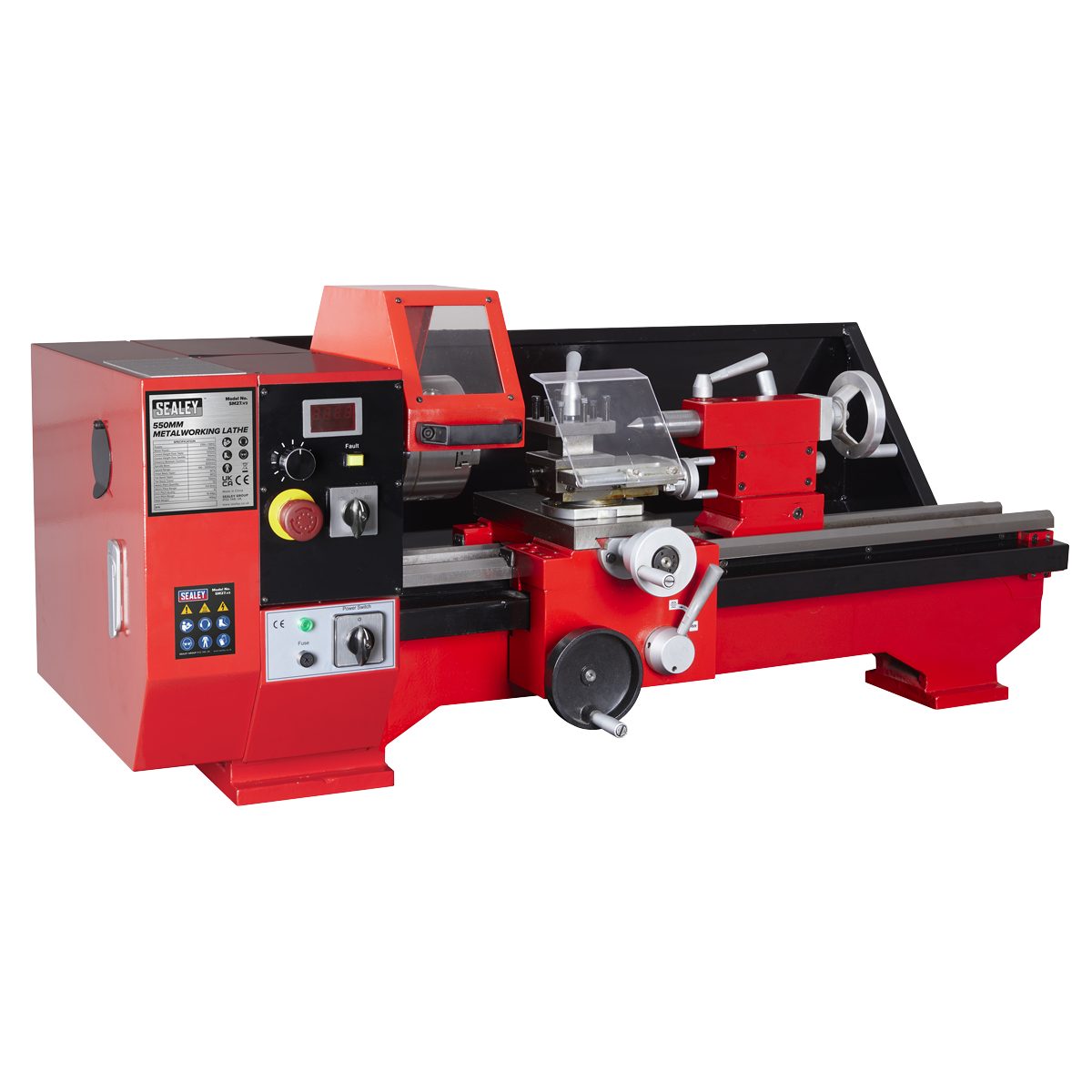 Sealey SM27 Metalworking Lathe 550mm Between Centres