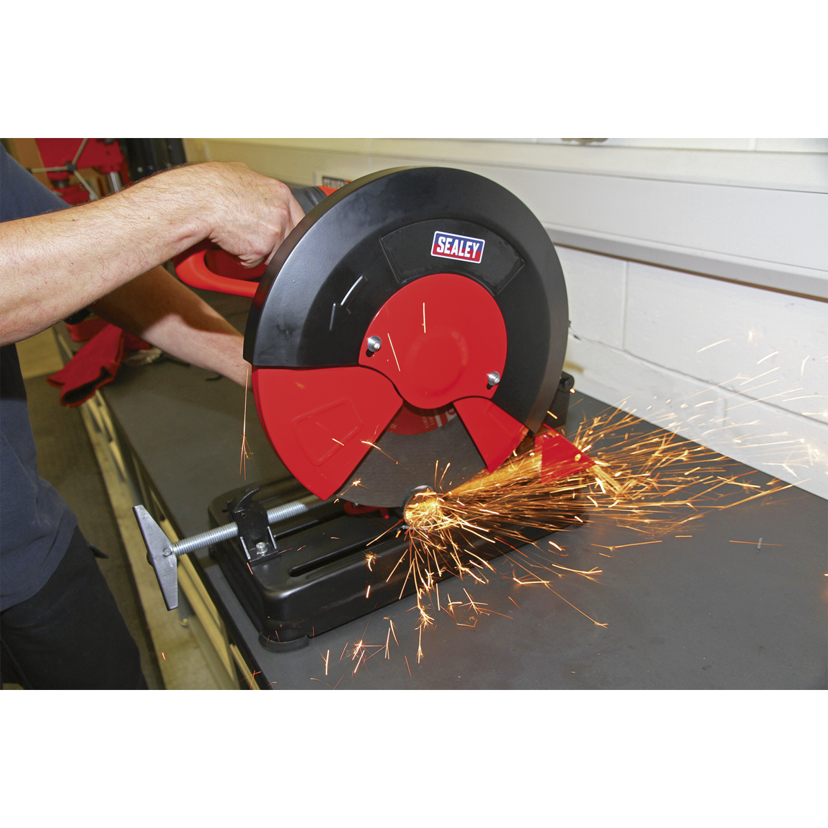Sealey SM355D Portable Abrasive Disc Cut-Off Saw 355mm 230V