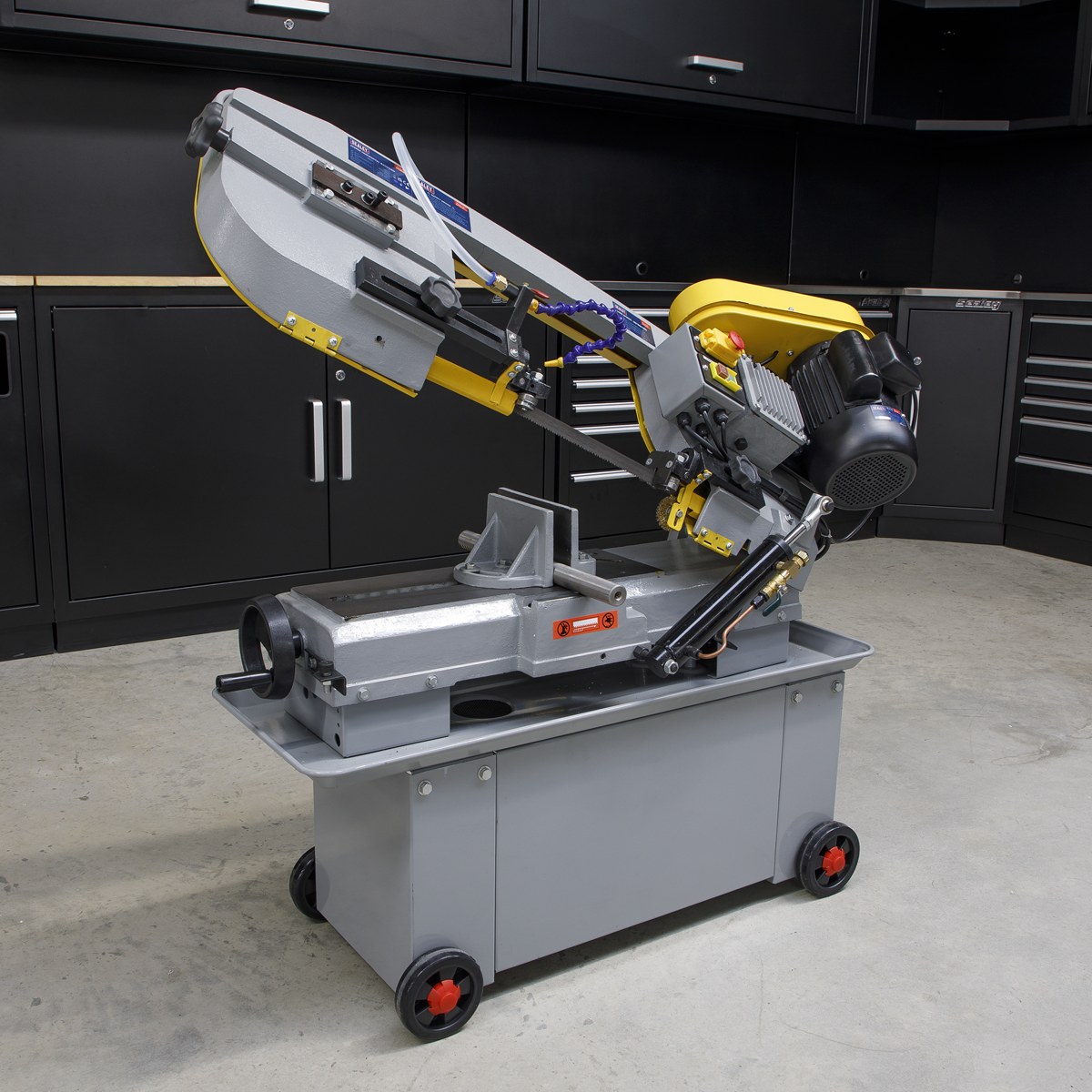 Sealey SM35CE Horizontal Bandsaw with Hydraulic Arm 300mm