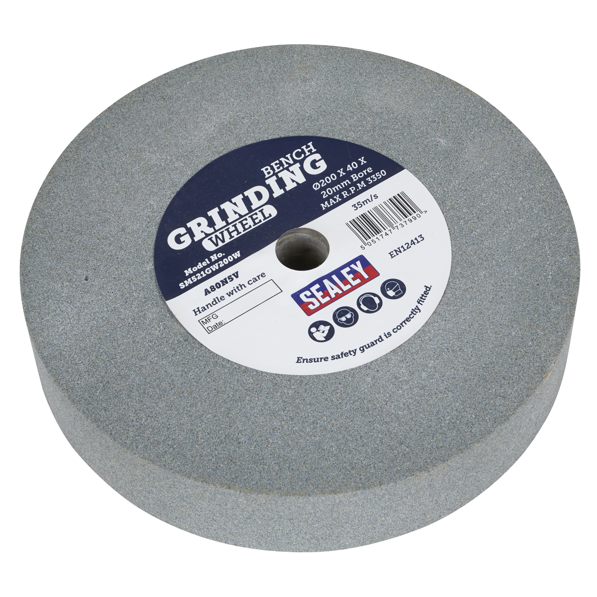 Sealey SM521GW200W Wet Stone Wheel for SM521 200mm