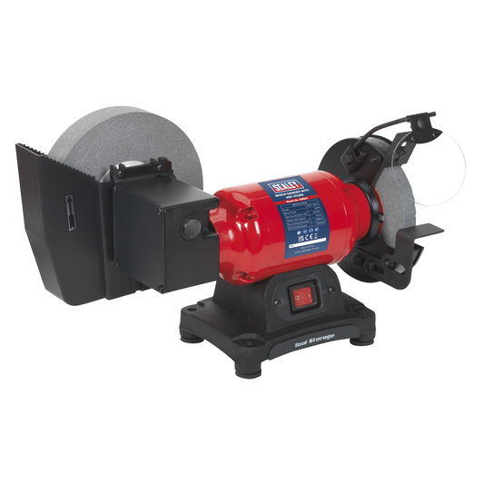 Sealey SM521 200/150mm Wet & Dry Bench Grinder 250W/230V