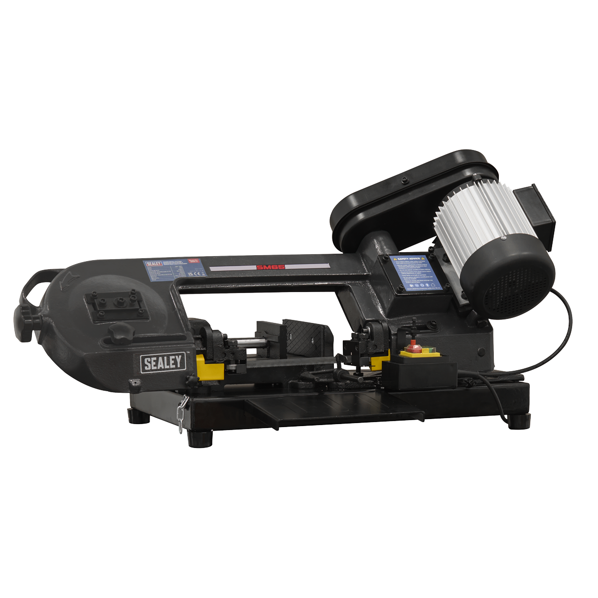Sealey SM65 Metal Cutting Bandsaw 150mm 230V with Mitre & Quick Lock Vice