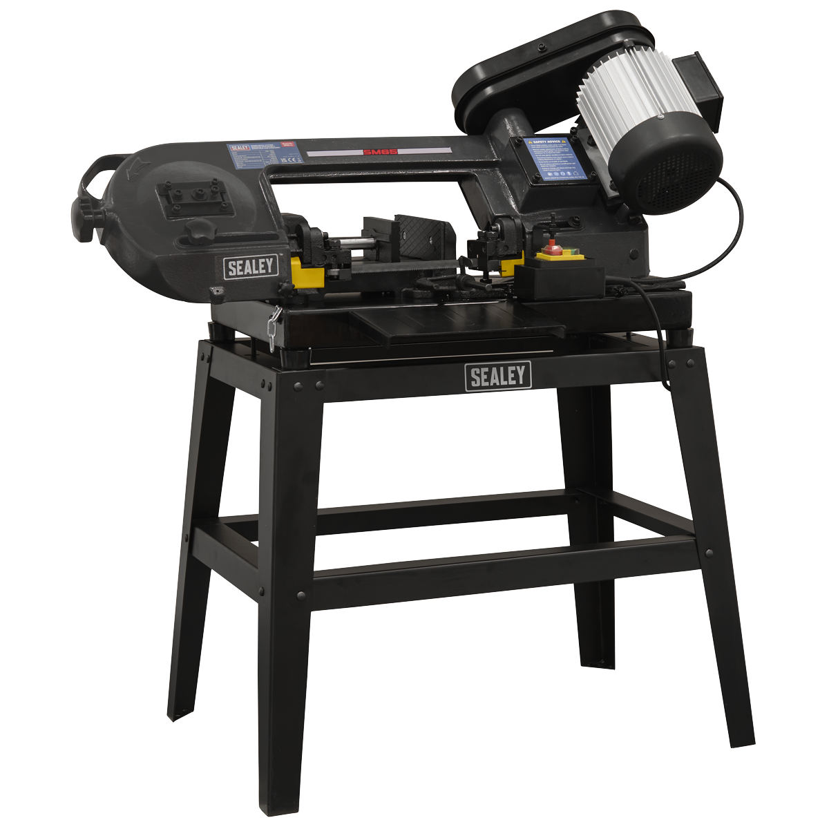 Sealey SM65 Metal Cutting Bandsaw 150mm 230V with Mitre & Quick Lock Vice
