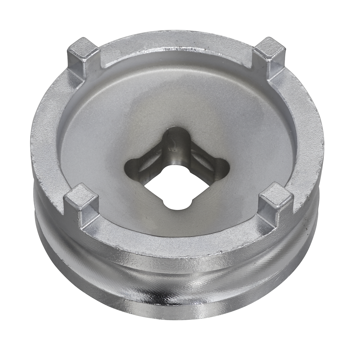 Sealey SMC22 Motorcycle Swingarm Locknut Socket 4-Pin 50mm