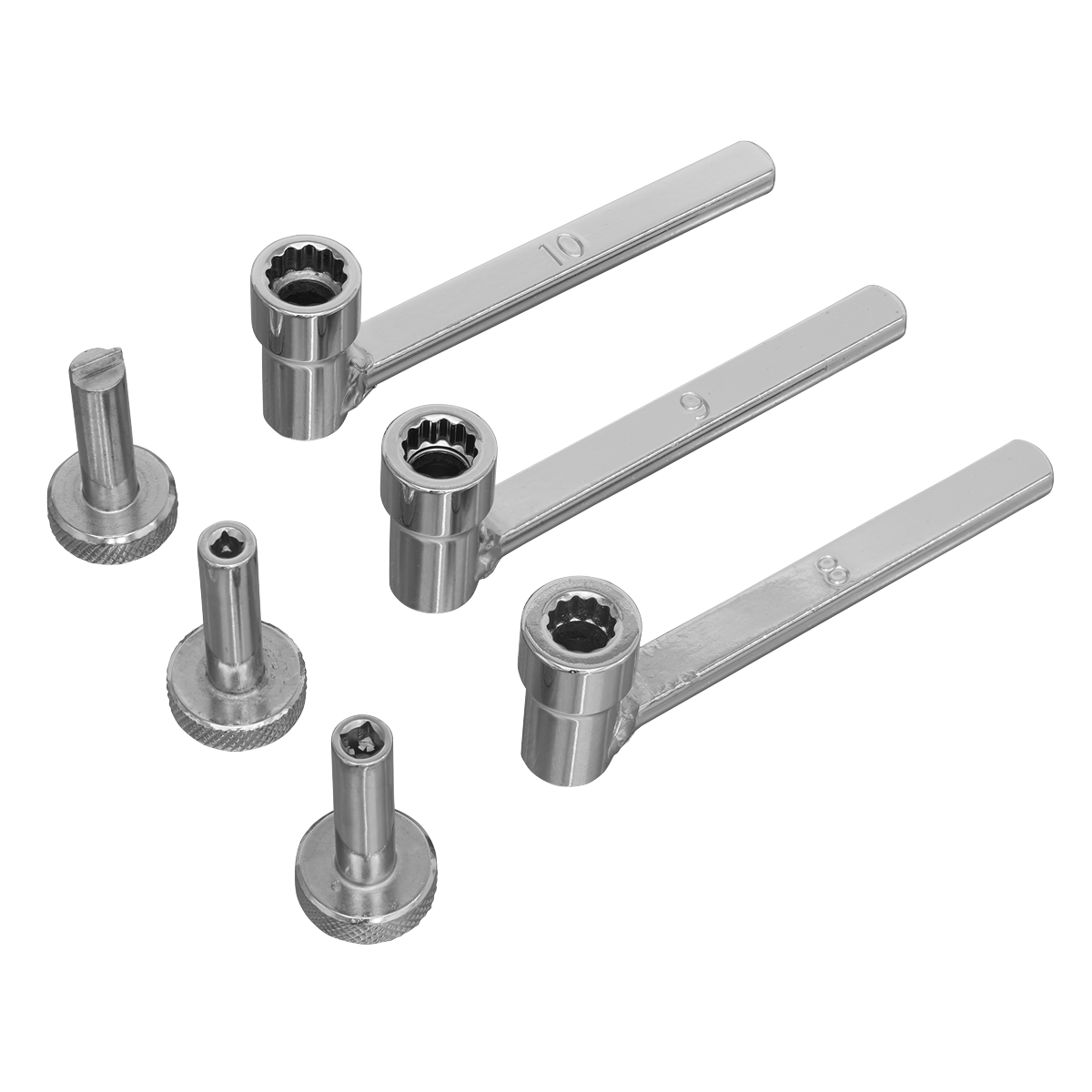 Sealey SMC24 Tappet Adjustment Tool Set 6pc