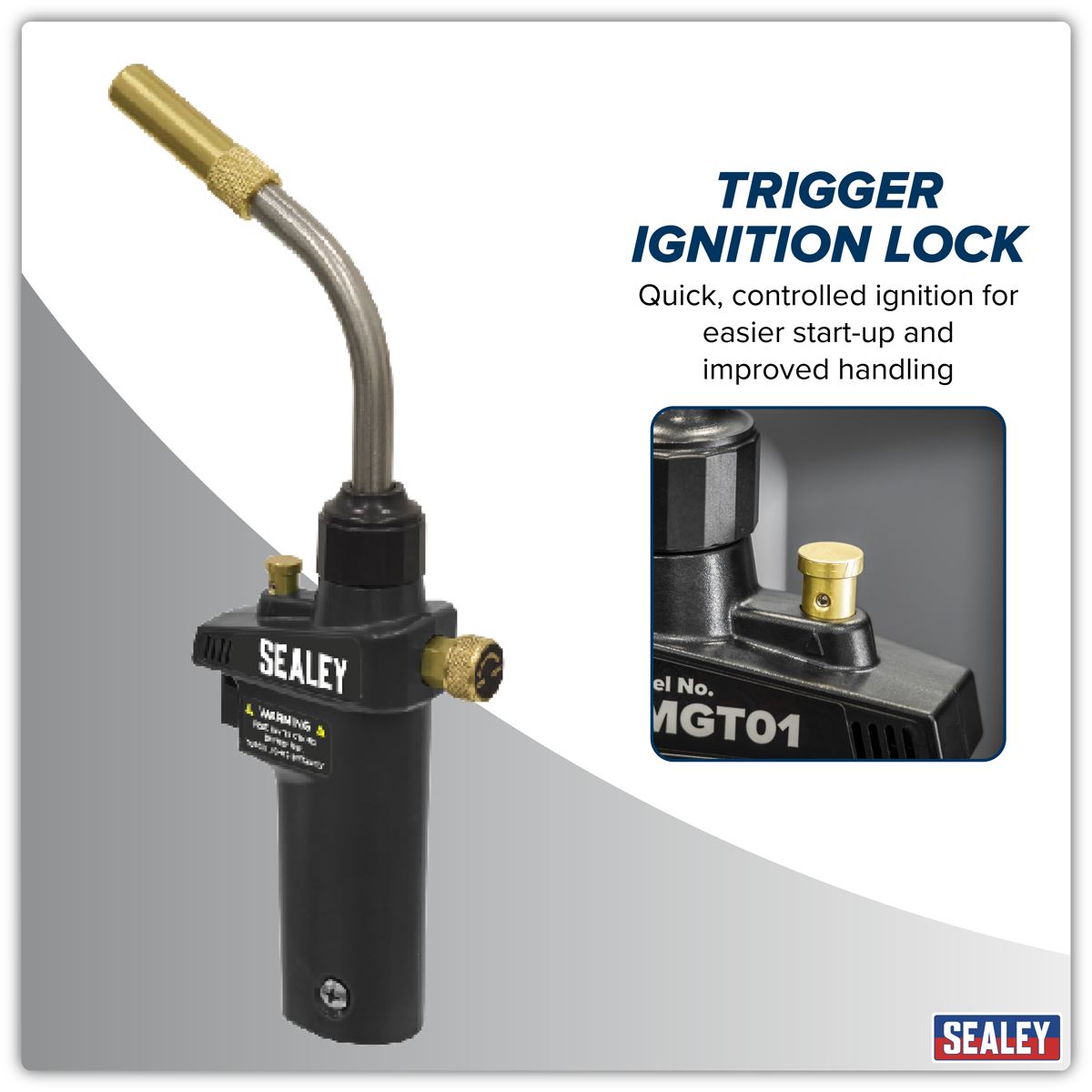 Sealey SMGT01 Brazing & Soldering MAPP Gas Torch