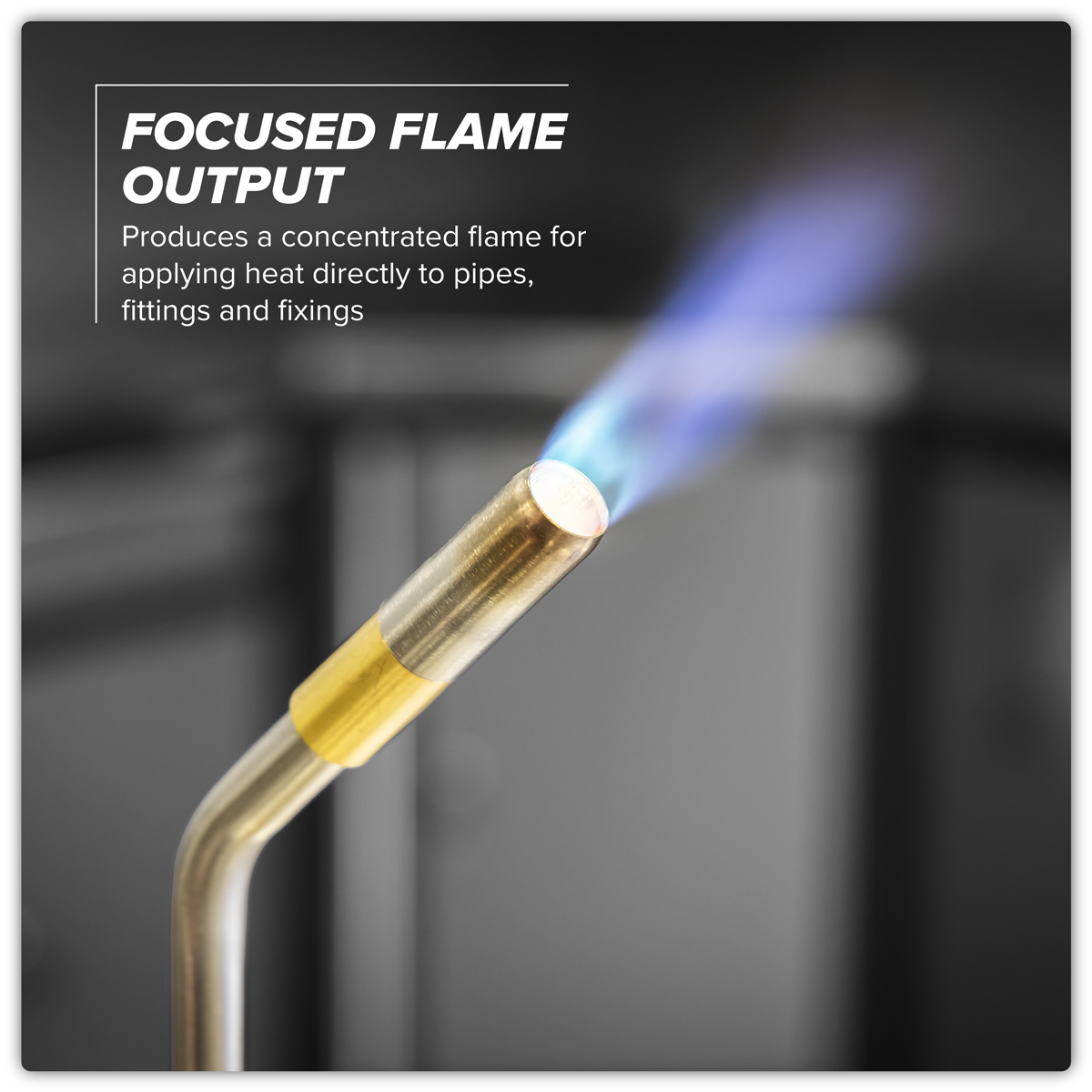 Sealey SMGT02 Industrial MAPP & Propane Gas Brazing Torch