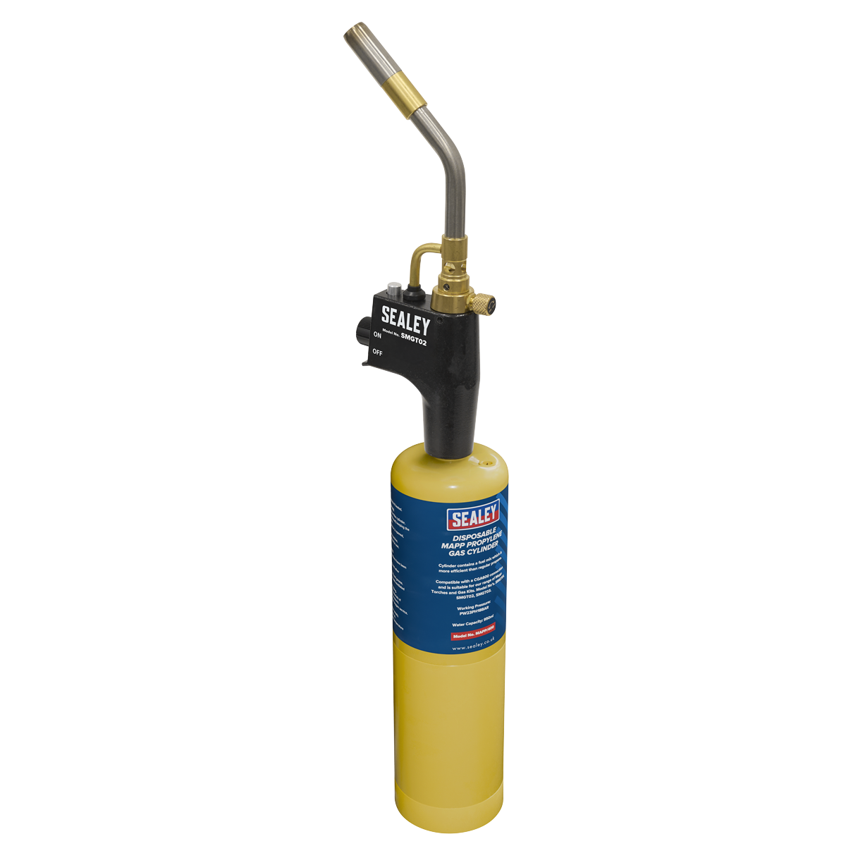 Sealey SMGT02 Industrial MAPP & Propane Gas Brazing Torch