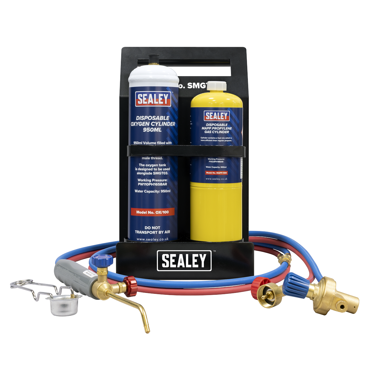 Sealey SMGT03 MAPP Gas & Oxygen Brazing Kit