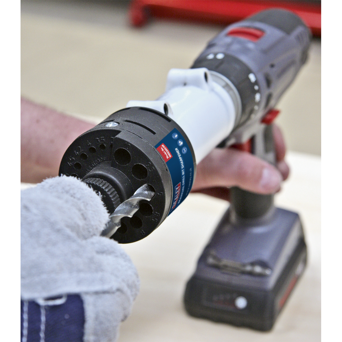 Sealey SMS2001M Manual Drill Bit Sharpener