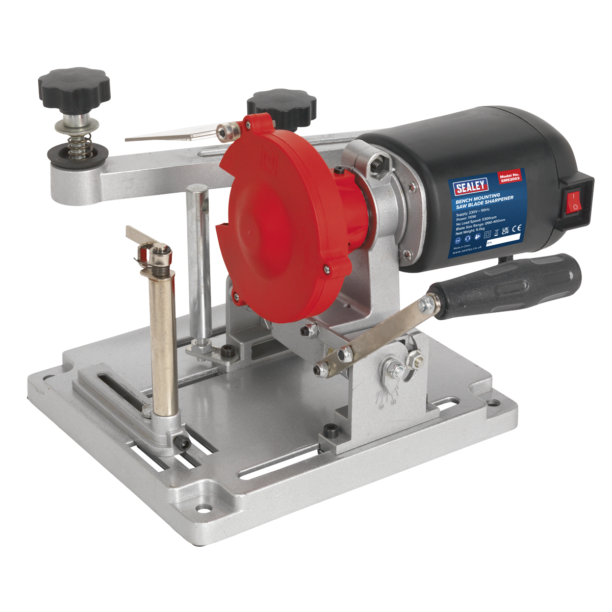 Sealey SMS2003 Bench Mounting Saw Blade Sharpener 110W