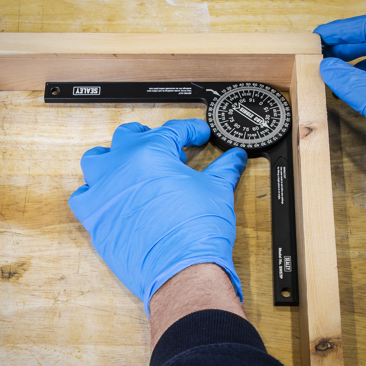 Sealey SMS7P Aluminium Mitre Saw Protractor