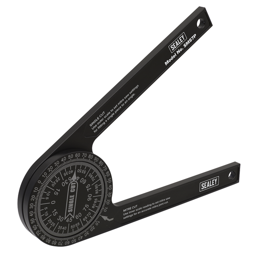 Sealey SMS7P Aluminium Mitre Saw Protractor