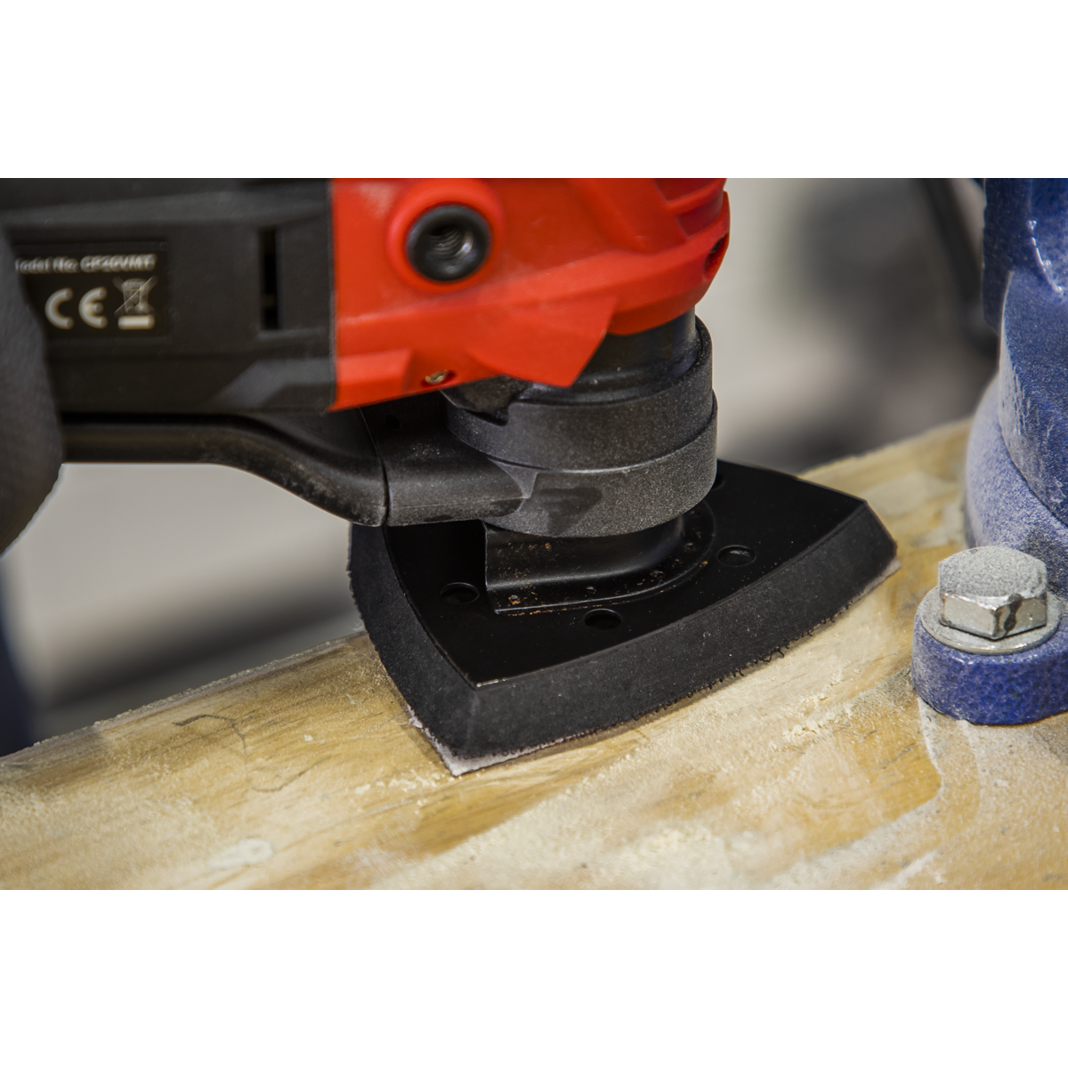 Sealey SMTA10 Detail Sander Sanding Sheet Set 9pc