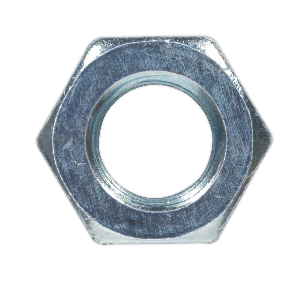 Sealey SN12 Zinc Plated Steel Nut M12, DIN 934 - Pack of 25