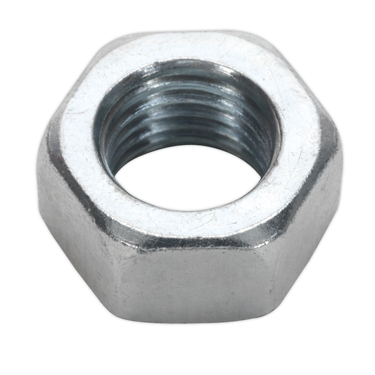 Sealey SN16 Zinc Plated Steel Nut M16, DIN 934 - Pack of 25