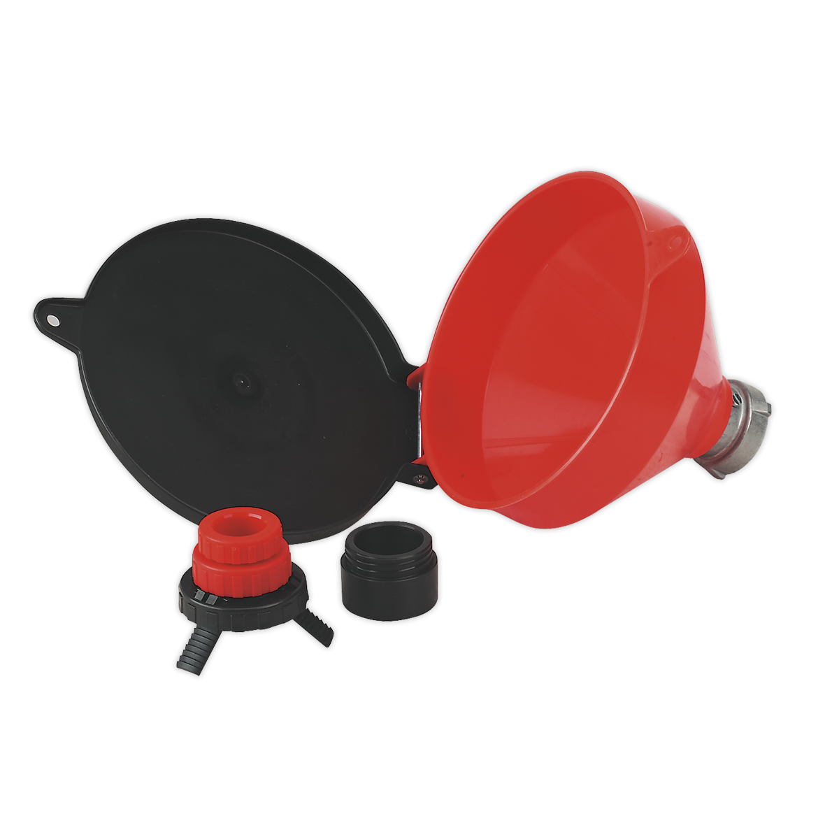 Sealey SOLV/SFU Solvent Safety Funnel with Universal Drum Adaptor