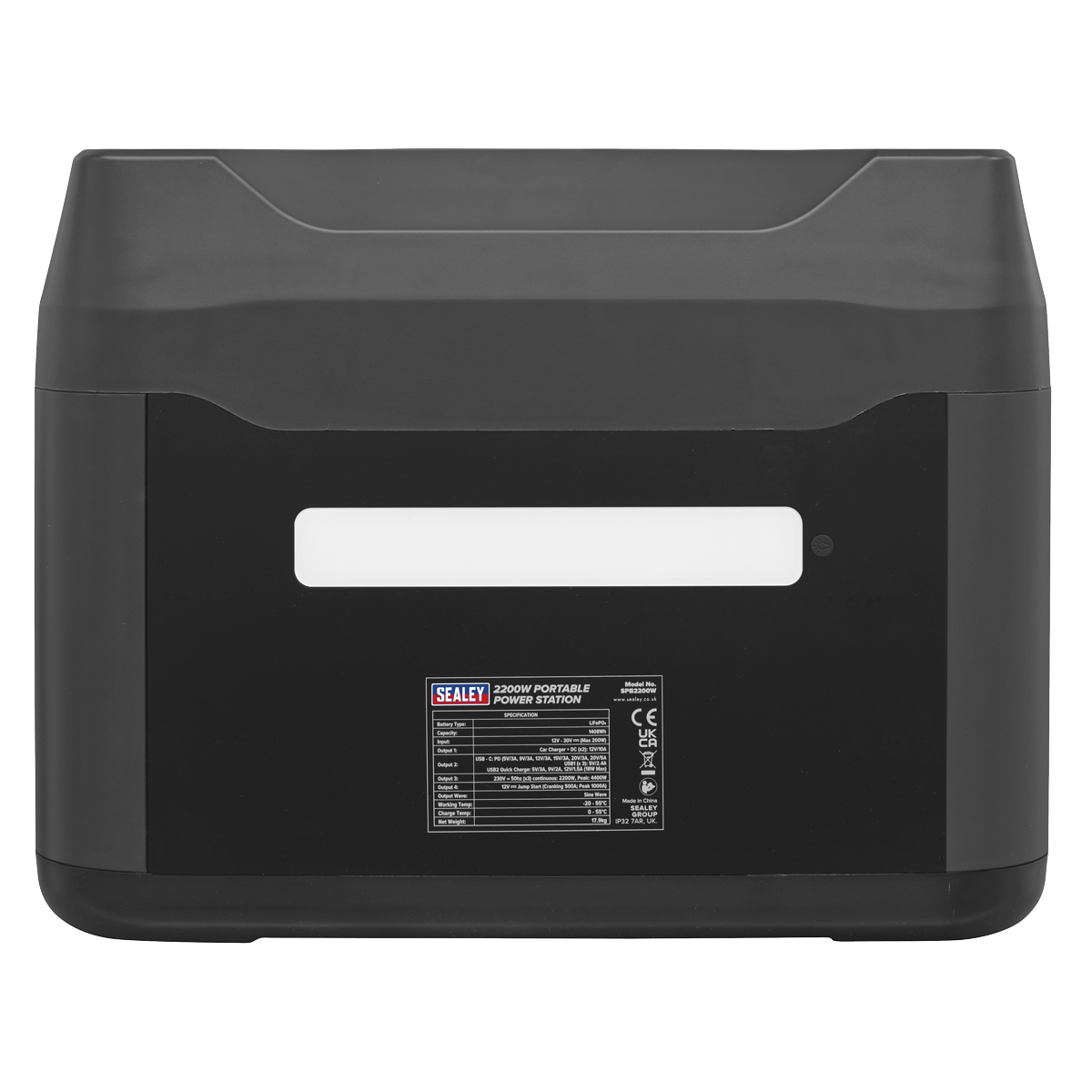 Sealey SPB2200W Portable Power Station 2200W