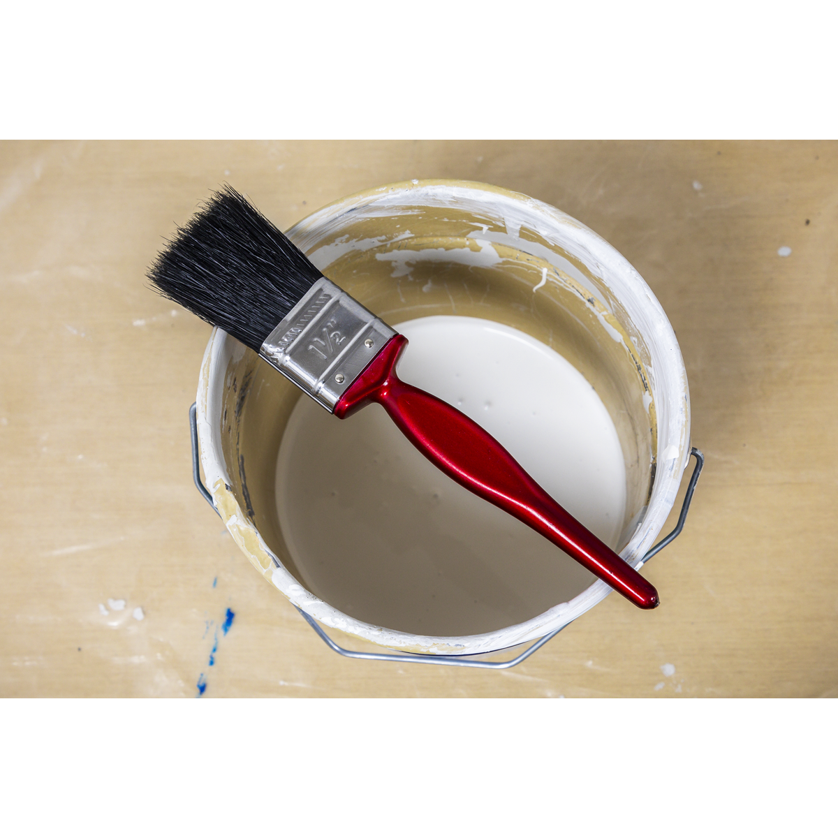 Sealey SPB38S Pure Bristle Paint Brush 38mm - Pack of 10