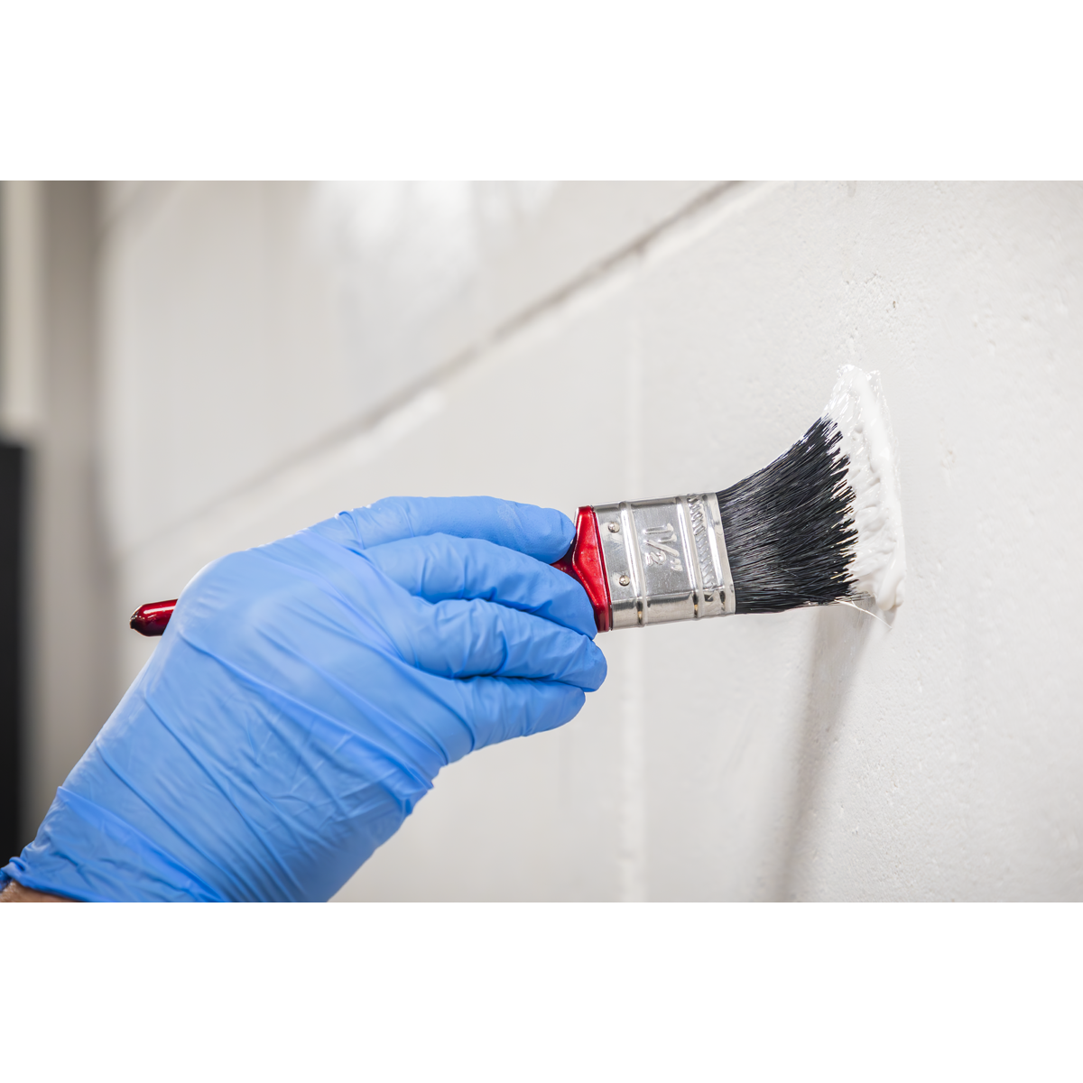 Sealey SPB38S Pure Bristle Paint Brush 38mm - Pack of 10