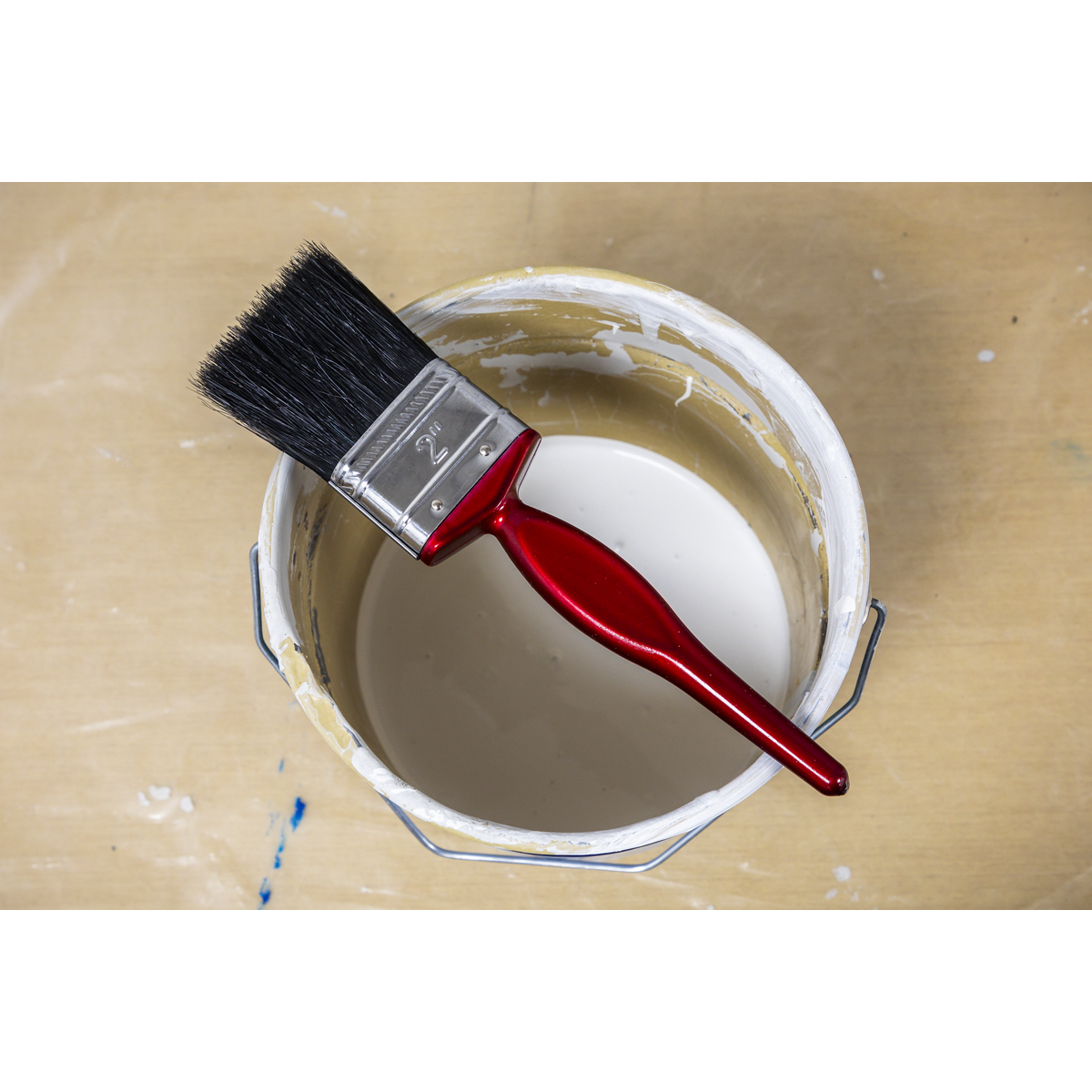 Sealey SPB50S Pure Bristle Paint Brush 50mm - Pack of 10