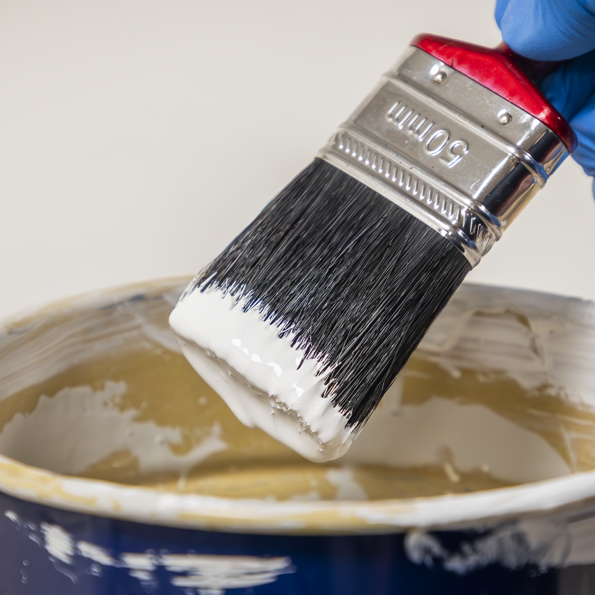 Sealey SPB50S Pure Bristle Paint Brush 50mm - Pack of 10