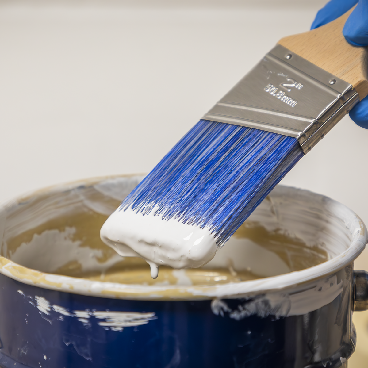 Sealey SPBA50 Wooden Handle Cutting-In Paint Brush 50mm