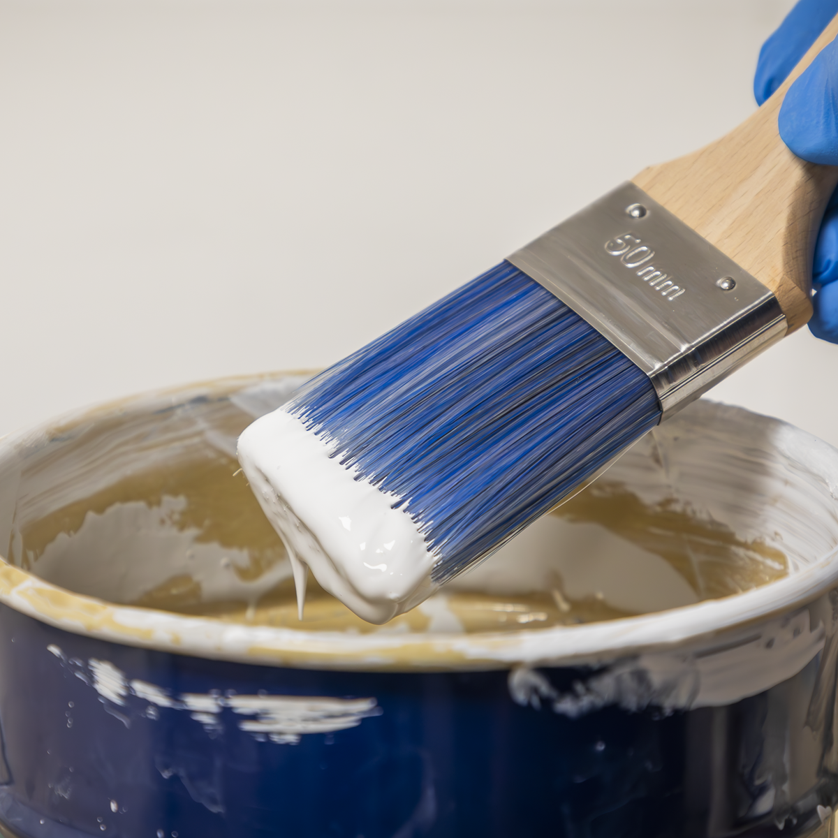 Sealey SPBR50 Wooden Handle Radiator Paint Brush 50mm