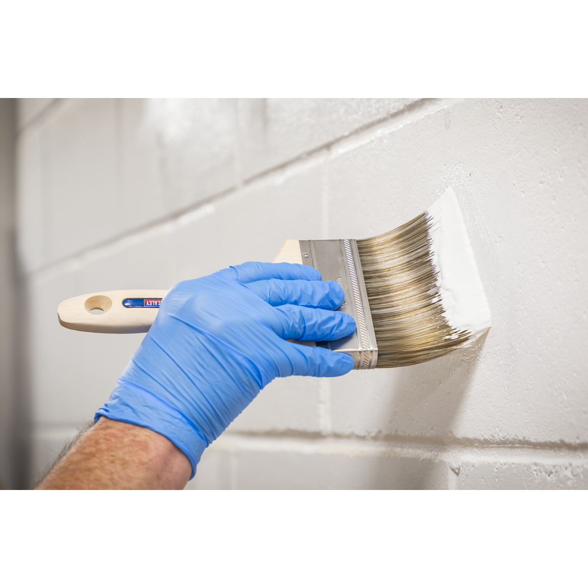 Sealey SPBS100W Wooden Handle Paint Brush 100mm