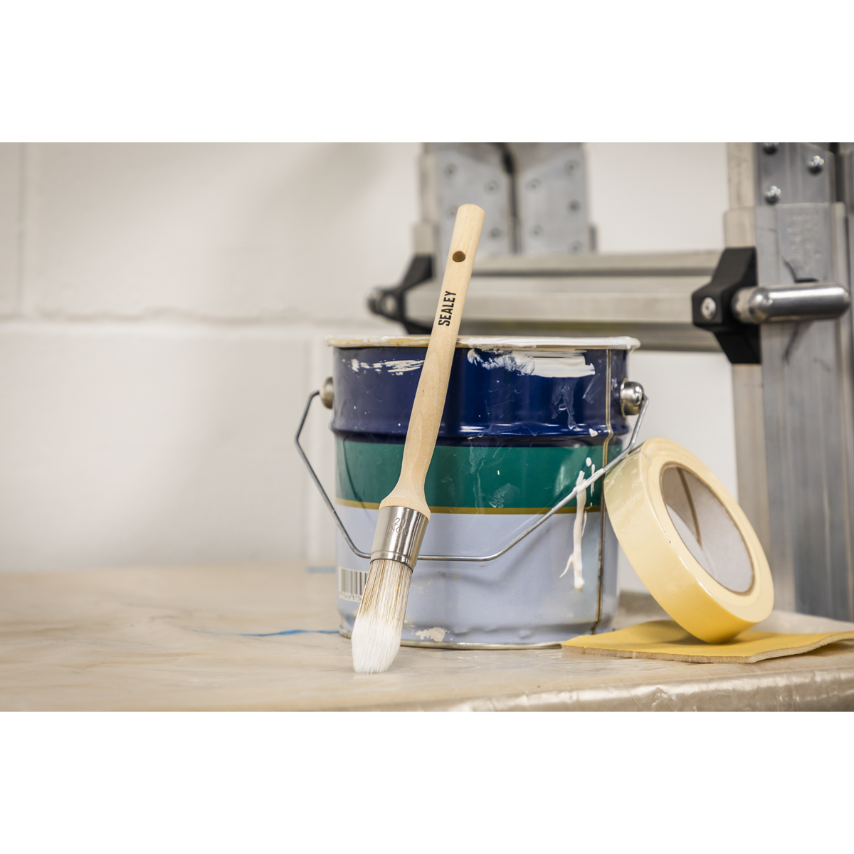 Sealey SPBS21R Round Sash Brush 21mm