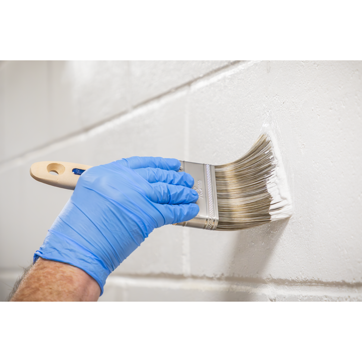 Sealey SPBS76W Wooden Handle Paint Brush 76mm