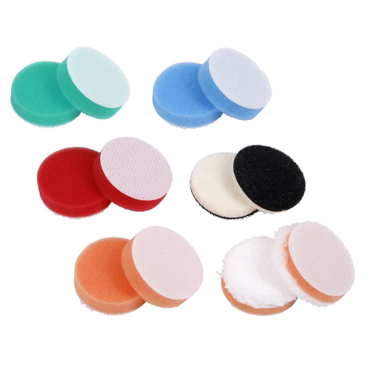 Sealey SPK600ACC1 Polisher Pad Kit 40mm x 10mm