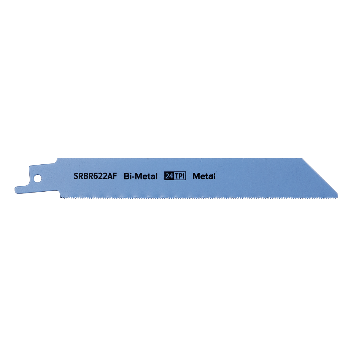 Sealey SRBR622AF Reciprocating Saw Blade for Metal 150mm 24tpi - Pack of 5