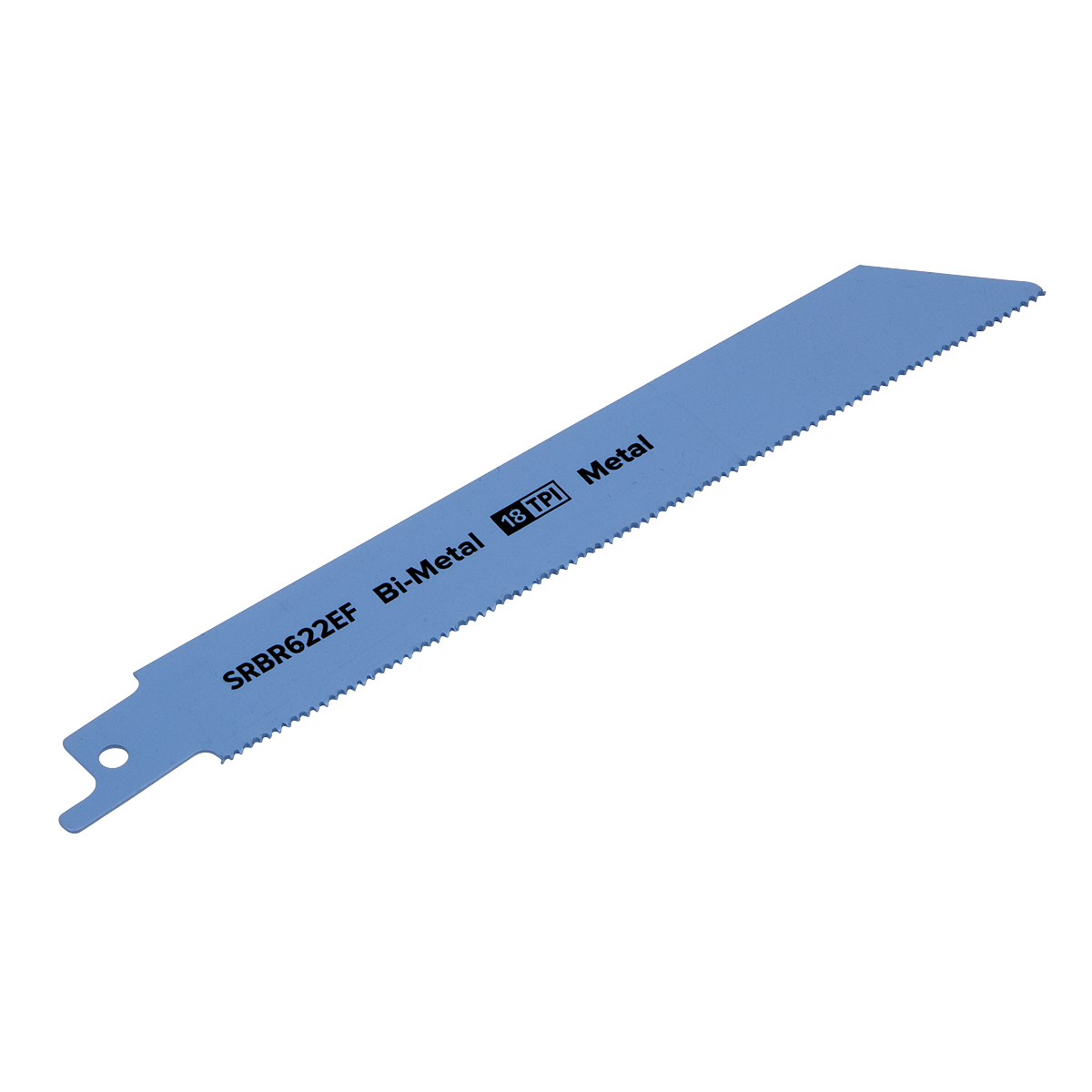 Sealey SRBR622EF Reciprocating Saw Blade for Metal 150mm 18tpi - Pack of 5