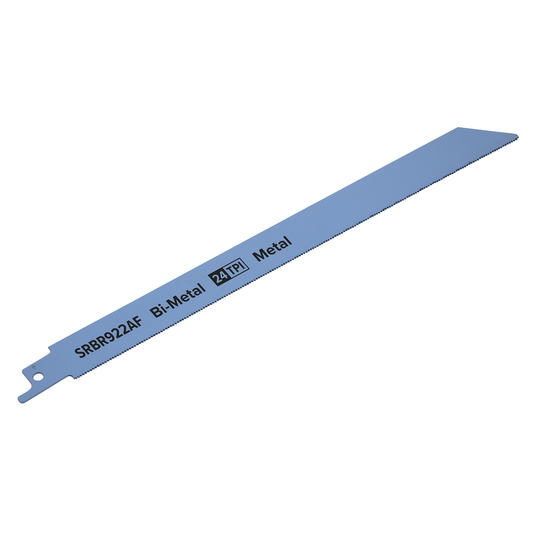 Sealey SRBR922AF Reciprocating Saw Blade for Metal 230mm 24tpi - Pack of 5