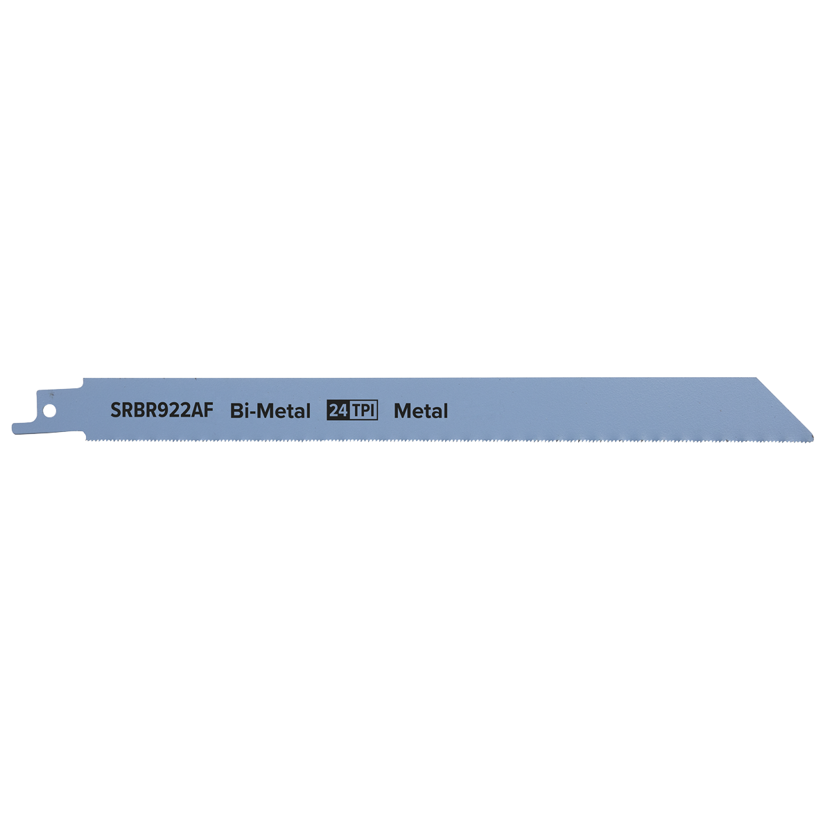 Sealey SRBR922AF Reciprocating Saw Blade for Metal 230mm 24tpi - Pack of 5