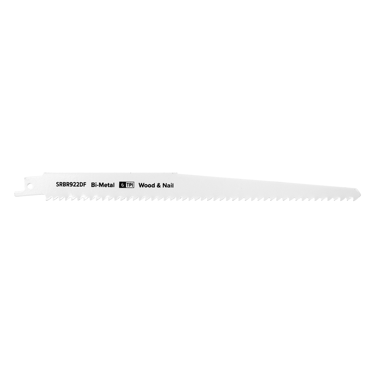 Sealey SRBR922DF Reciprocating Saw Blade for Wood & Nails 230mm 6tpi - Pack of 5