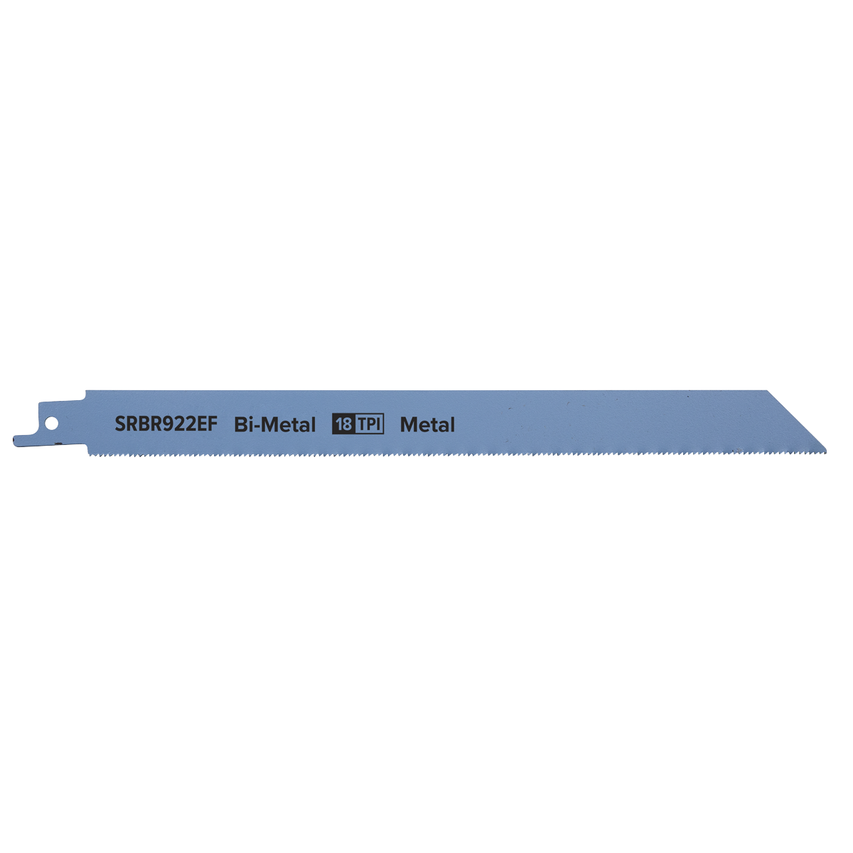Sealey SRBR922EF Reciprocating Saw Blade for Metal 230mm 18tpi - Pack of 5