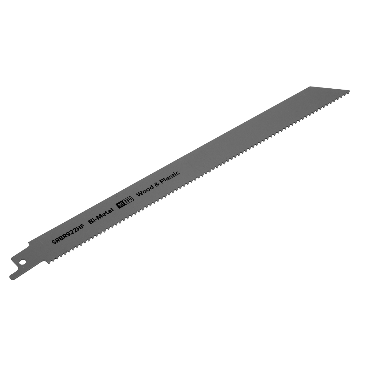 Sealey SRBR922HF Reciprocating Saw Blade for Wood & Plastics 230mm 10tpi - Pack of 5