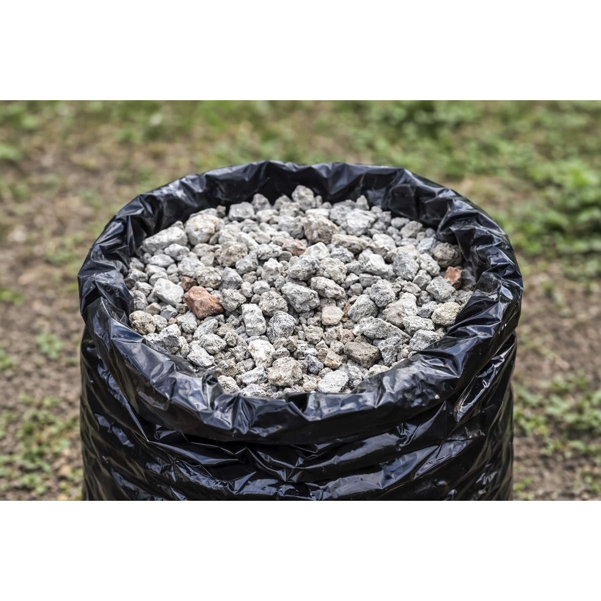 Sealey SRS100 Rubble Sacks 50L - Pack of 100