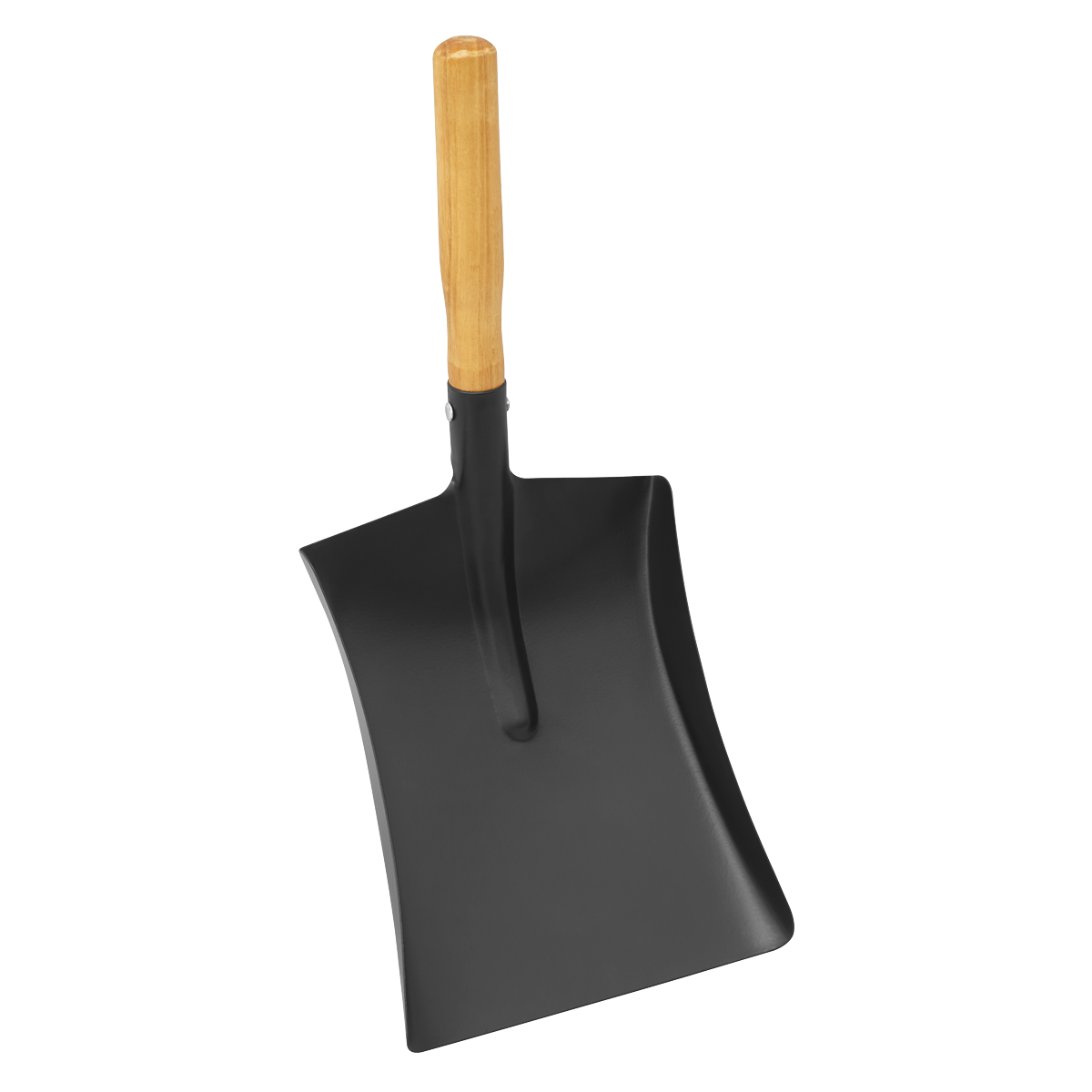 Sealey SS09 Coal shovel 8" with 228mm Wooden Handle
