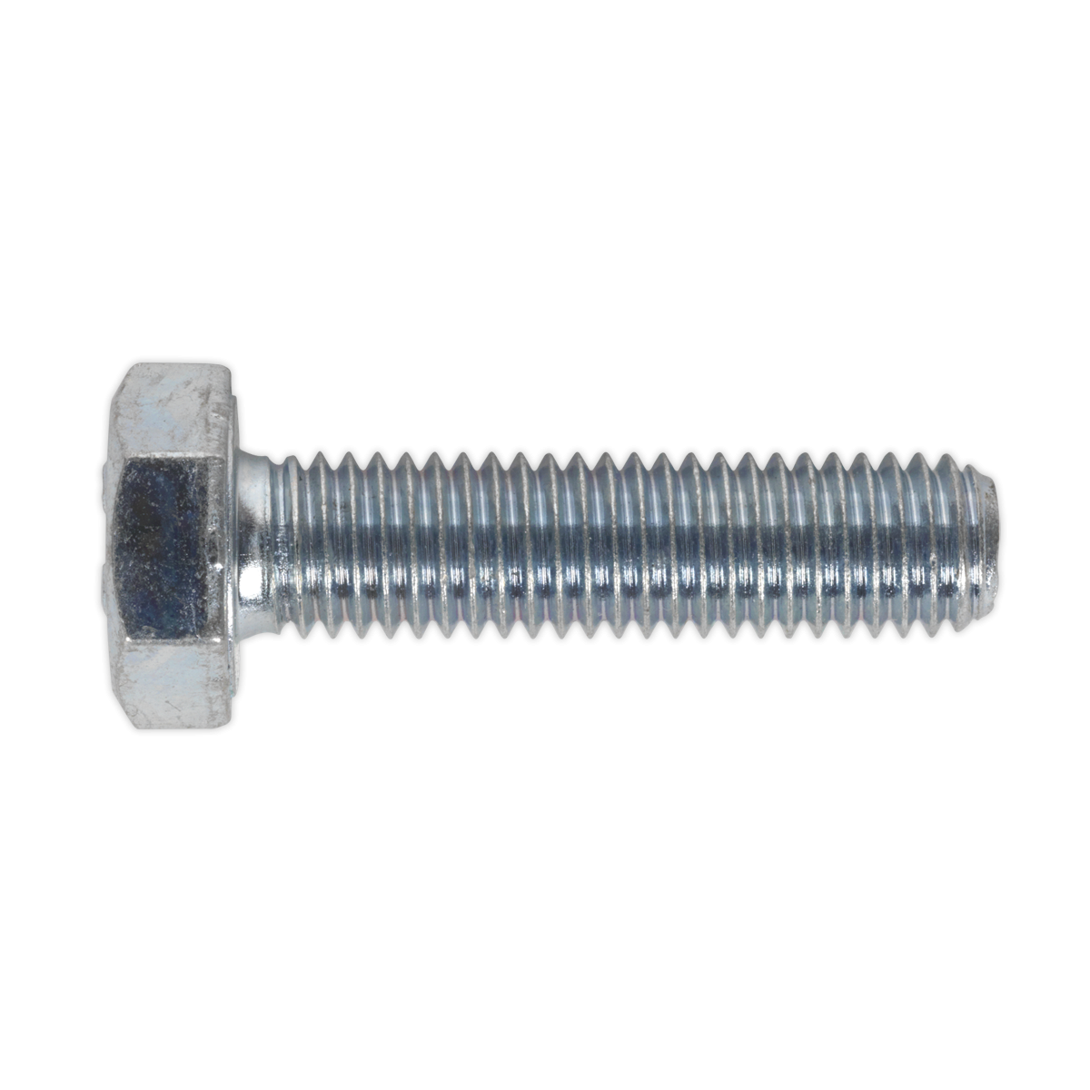 Sealey SS1040 8.8 Zinc Plated HT Setscrew M10 x 40mm, DIN 933 - Pack of 25