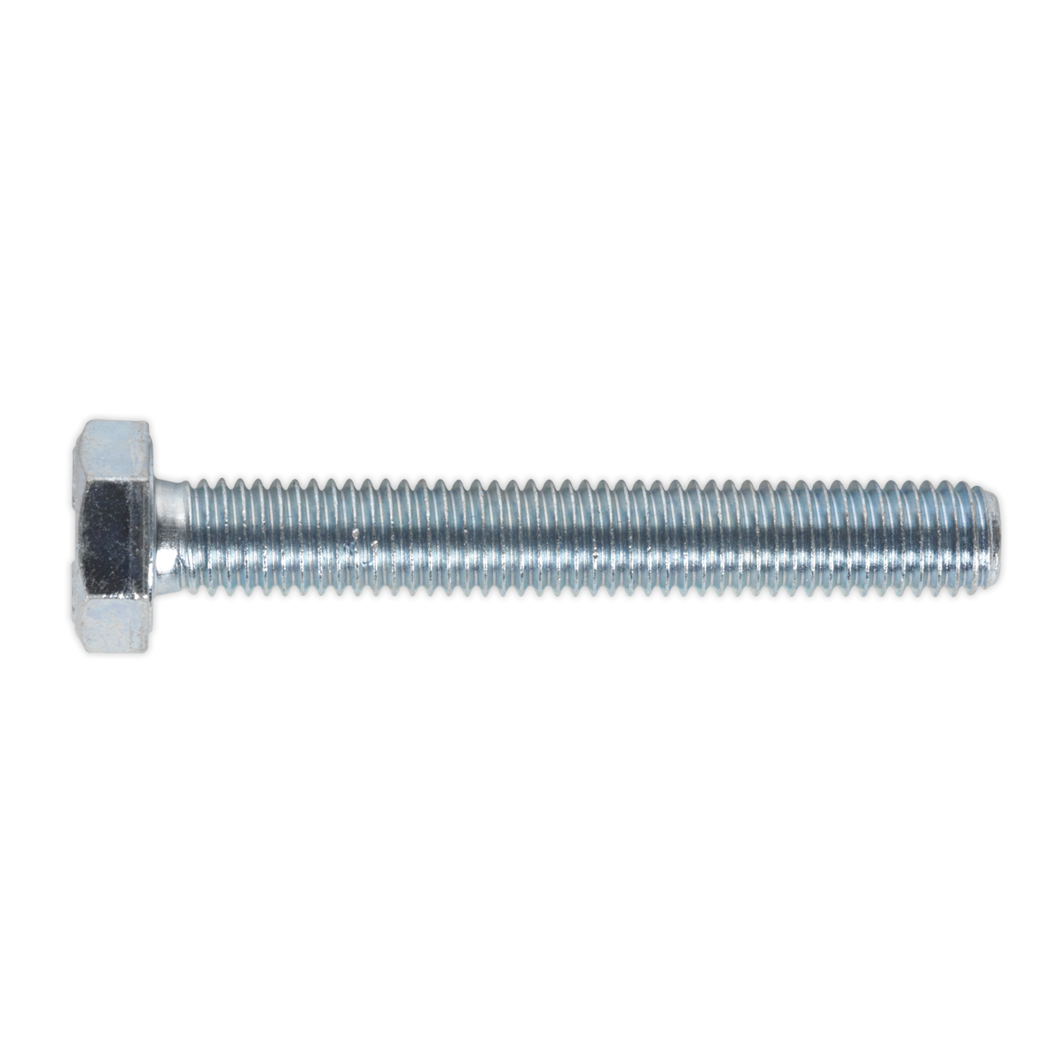 Sealey SS1070 8.8 Zinc Plated HT Setscrew M10 x 70mm, DIN 933 - Pack of 25