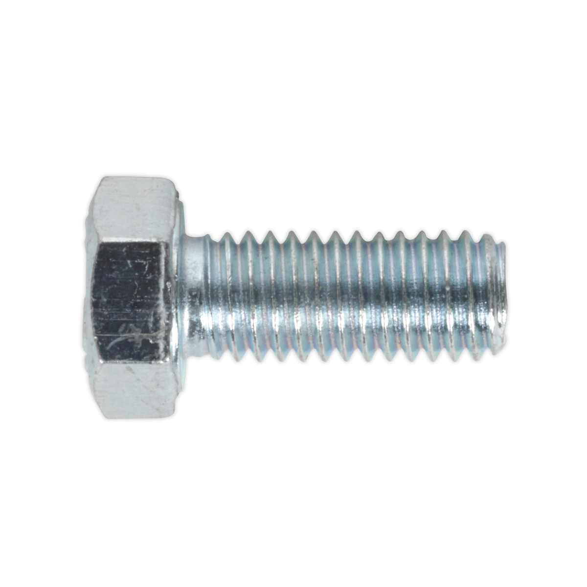 Sealey SS512 8.8 Zinc Plated HT Setscrew M5 x 12mm, DIN 933 - Pack of 50