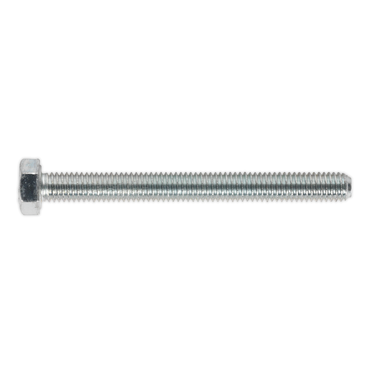 Sealey SS550 8.8 Zinc Plated HT Setscrew M5 x 50mm, DIN 933 - Pack of 50