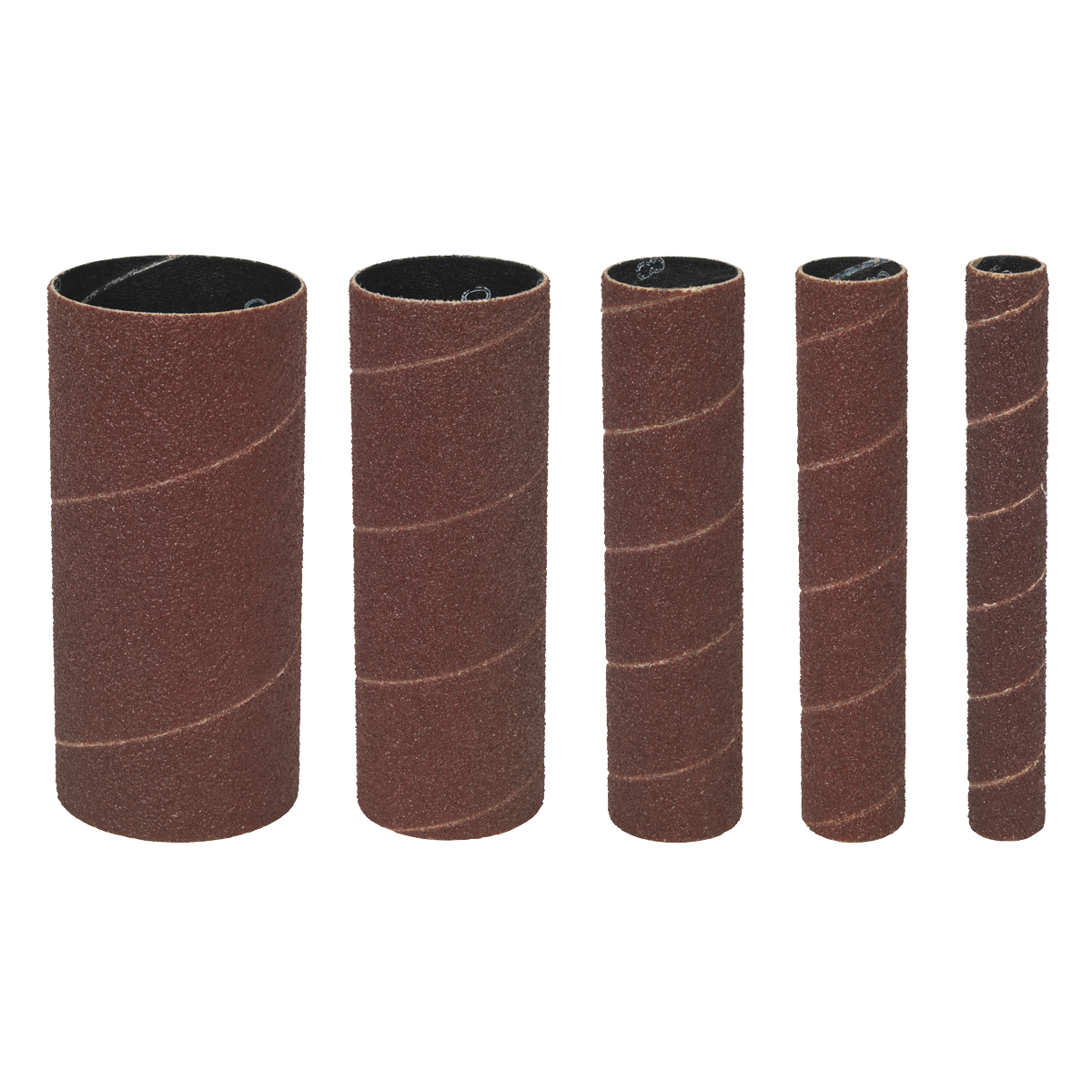 Sealey SS5ASS Assorted Sanding Sleeves 80 Grit - Pack of 5