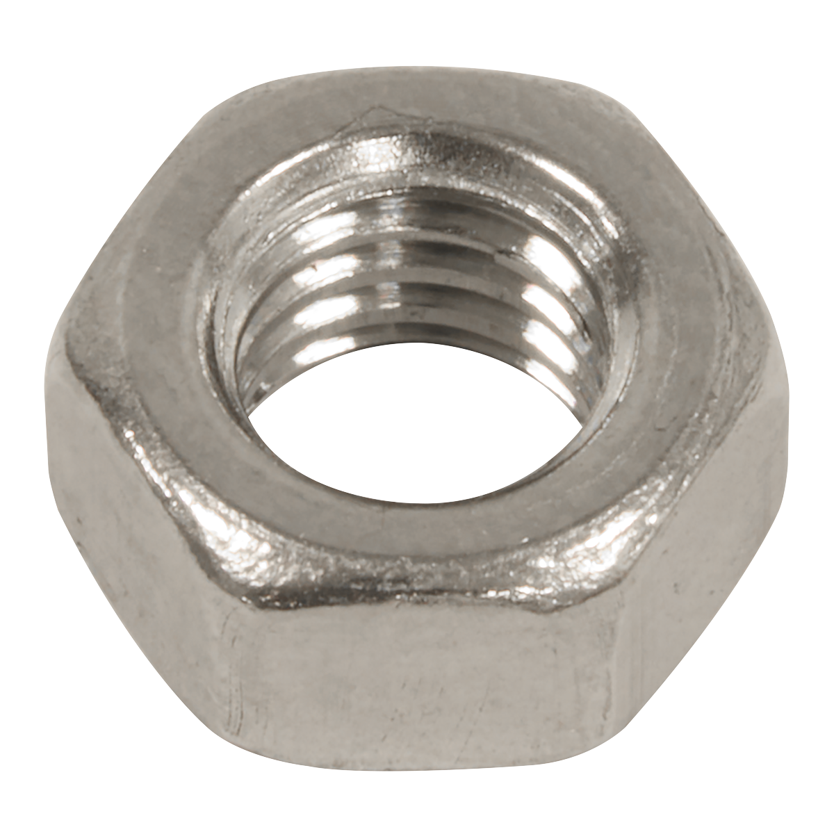 Sealey SS5 Stainless Steel Nut M5 A2, DIN 934 - Pack of 100