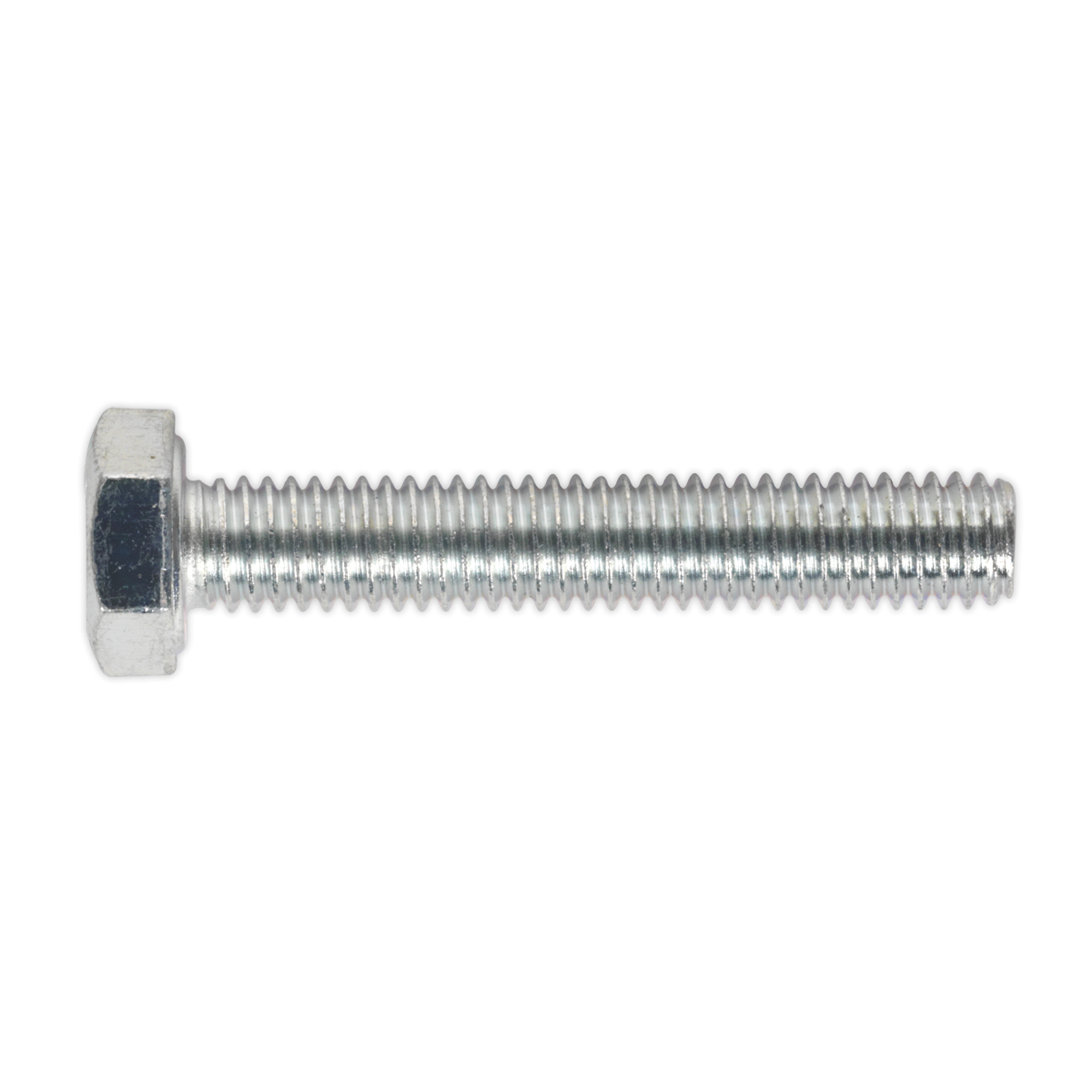 Sealey SS635 8.8 Zinc Plated HT Setscrew M6 x 35mm, DIN 933 - Pack of 50
